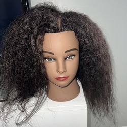 Human Hair Mannequin 