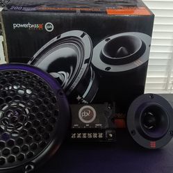 Set Of PowerBass Component Set 6.5