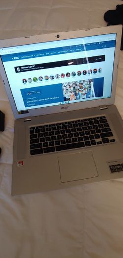 Acer Chromebook 315 Touch Screen 15" LAPTOP NOTEBOOK COMPUTER Working Great And Charger