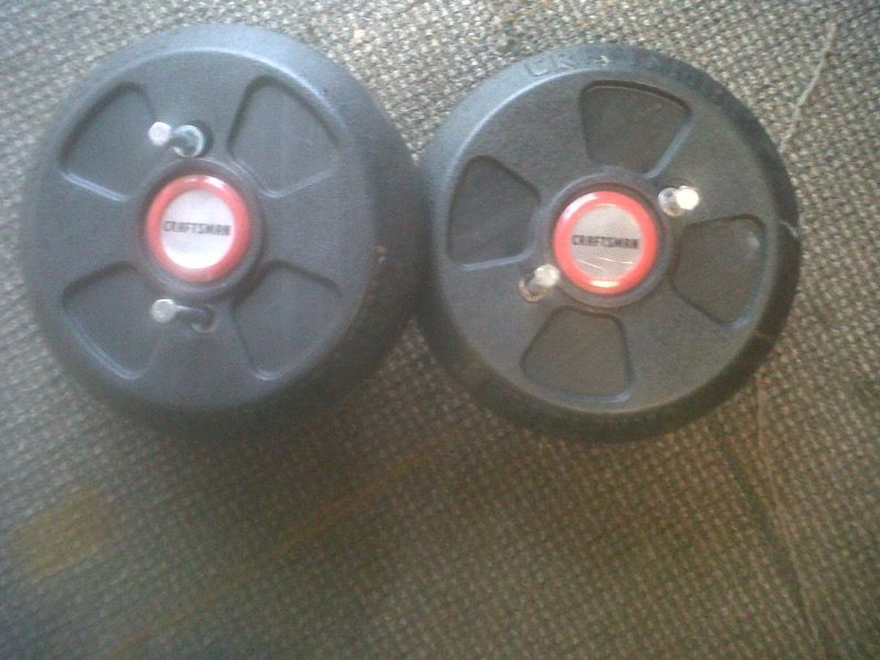 Craftsman lawn tractor mower weights