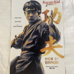 Karate Kid Legends Limited Edition Poster 11x14