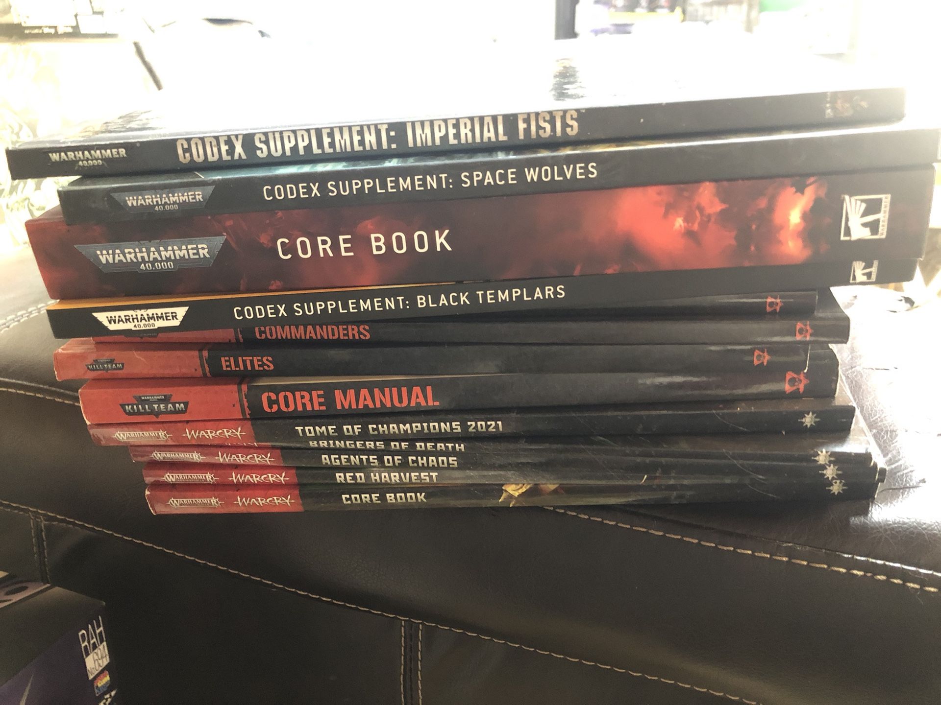 Various Warhammer Books