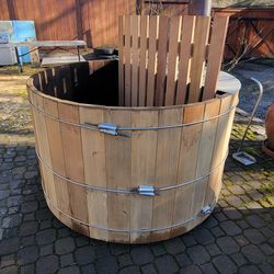 Snorkel 6x3 Cedar Wood Hot Tub
