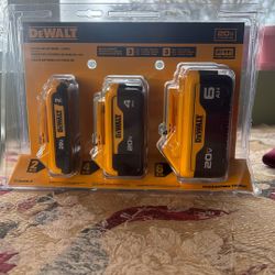Dewalt 20v Batteries (2h/4h/6h)
