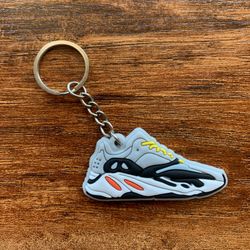 Mini Rubber Shoe Keychain