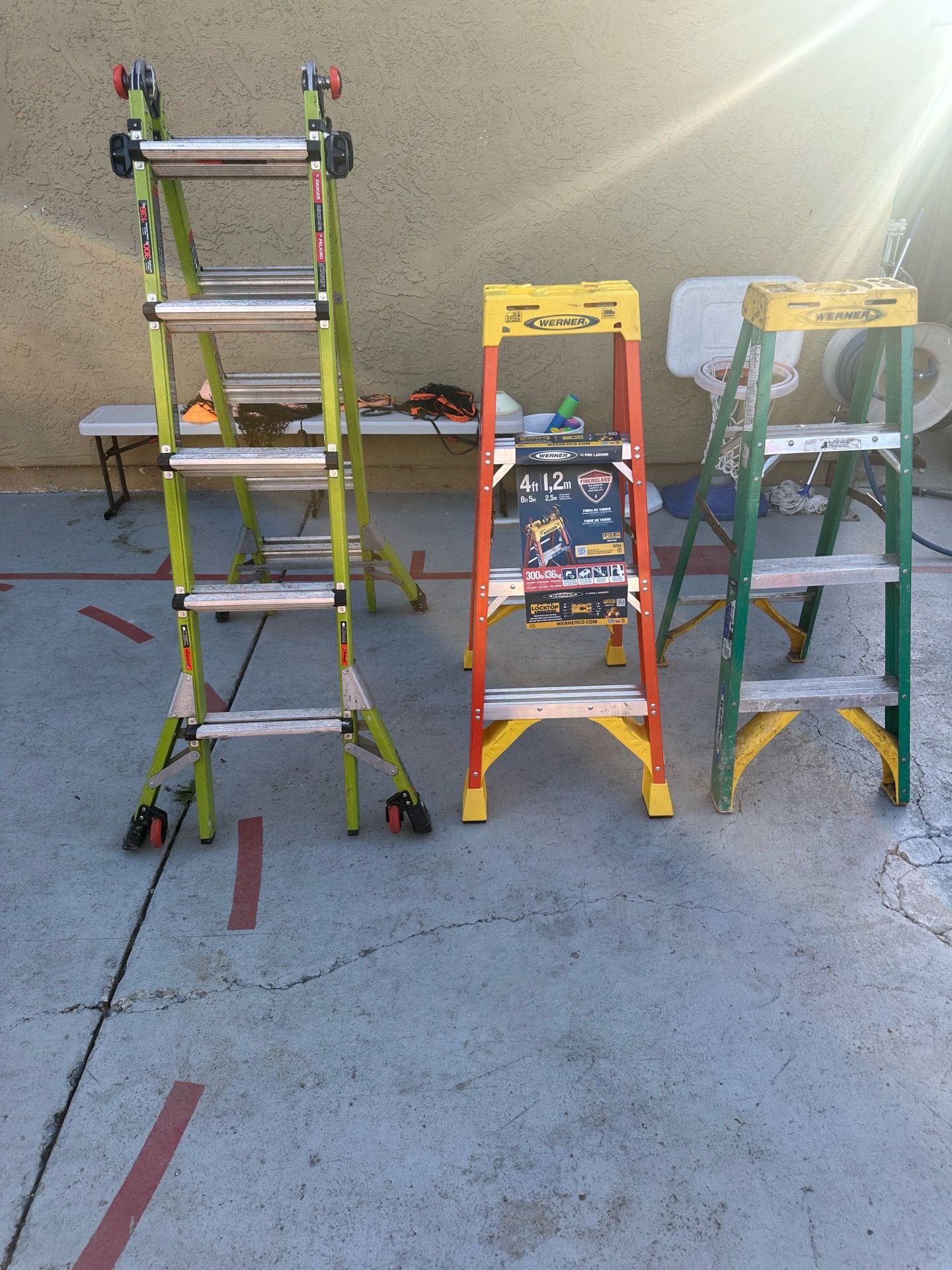 Brand new Ladders, little giant , 4ft