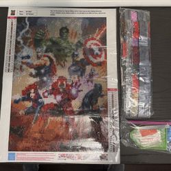 Avengers, Diamond Painting Set