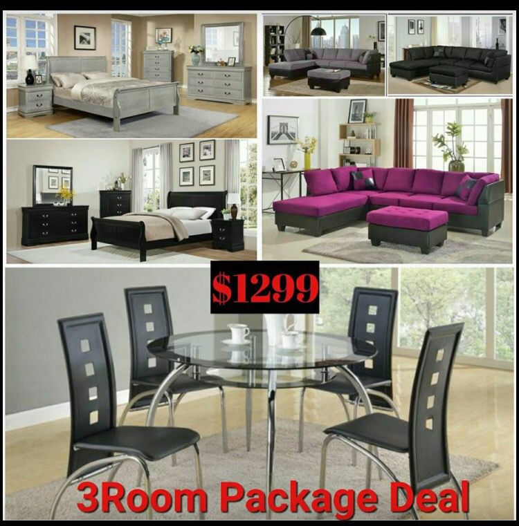 3 ROOM PACKAGE DEAL,VERY ECONOMICAL