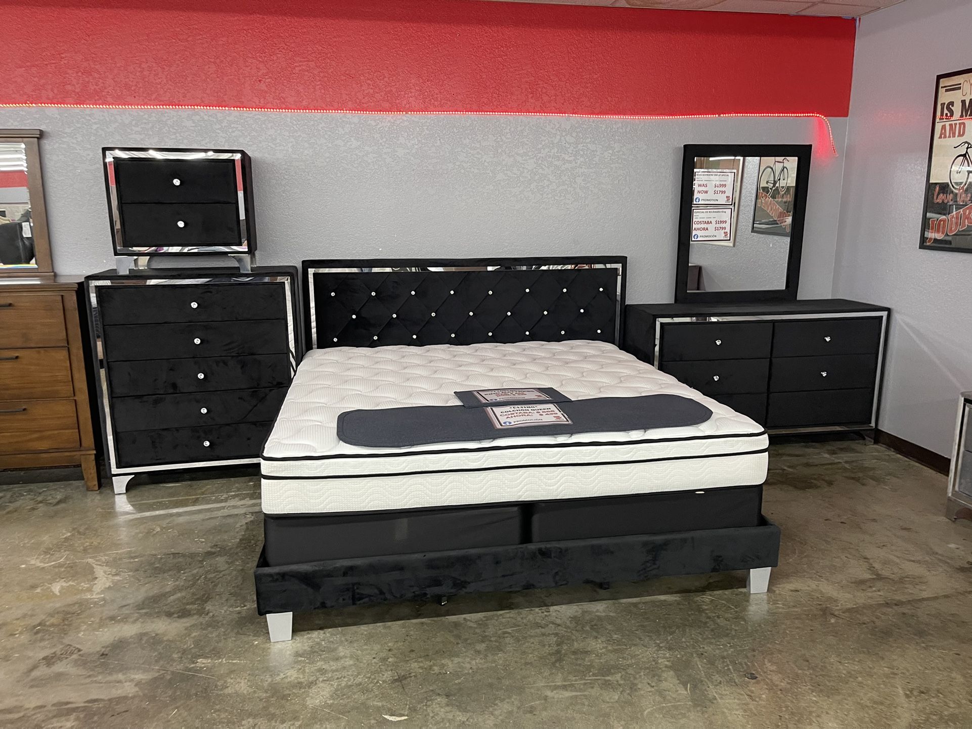 All New King Bedroom Group On Sale Now 