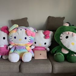 Giant Large Plush Hello Kitty Authentic New