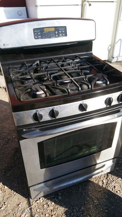 Ge Stainless Steel 5Burner Gas Stove