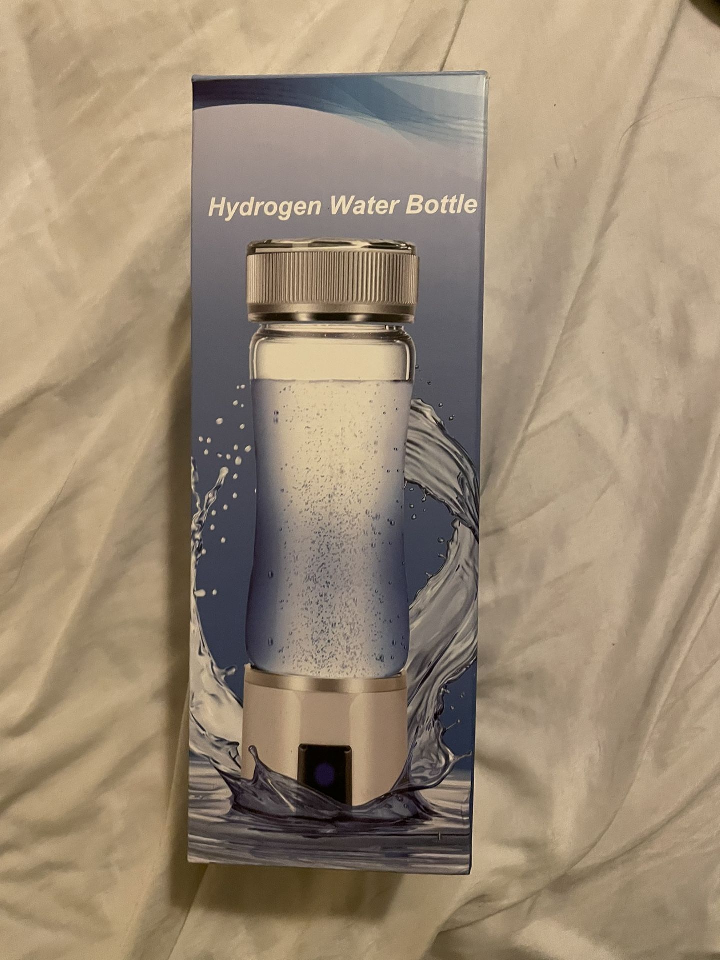 3 in 1 Hydrogen Water Bottle, Portable Hydrogen Water Bottle Generator, Rechargeable Hydrogen Water Ionizer Machine for Home Office Travel, 1500/3000P