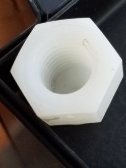 12mm threaded plastic acorn cap nuts