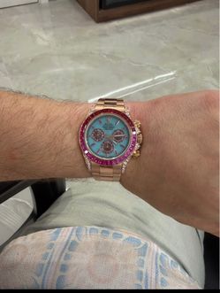 ROLEX DAYTONA  GOLD GEM SET AND DIAMOND