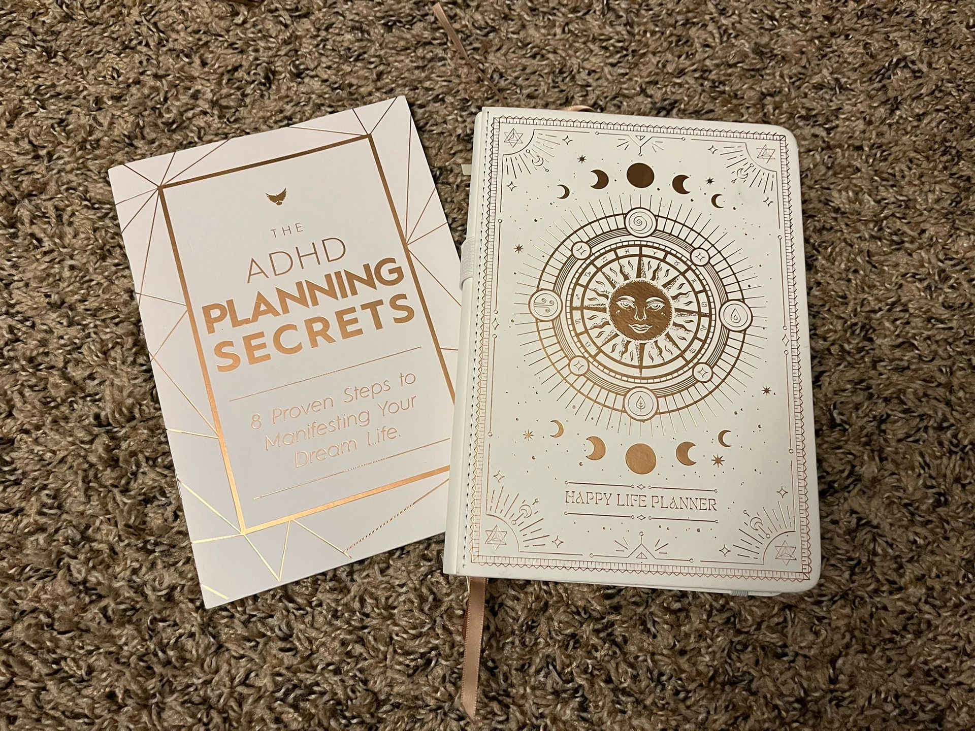 Adhd Daily Planner - A Self Care Personal Gratitude Journal to Increase Productivity and Success in Life & Work, Weekly & Monthly Undated Planner for