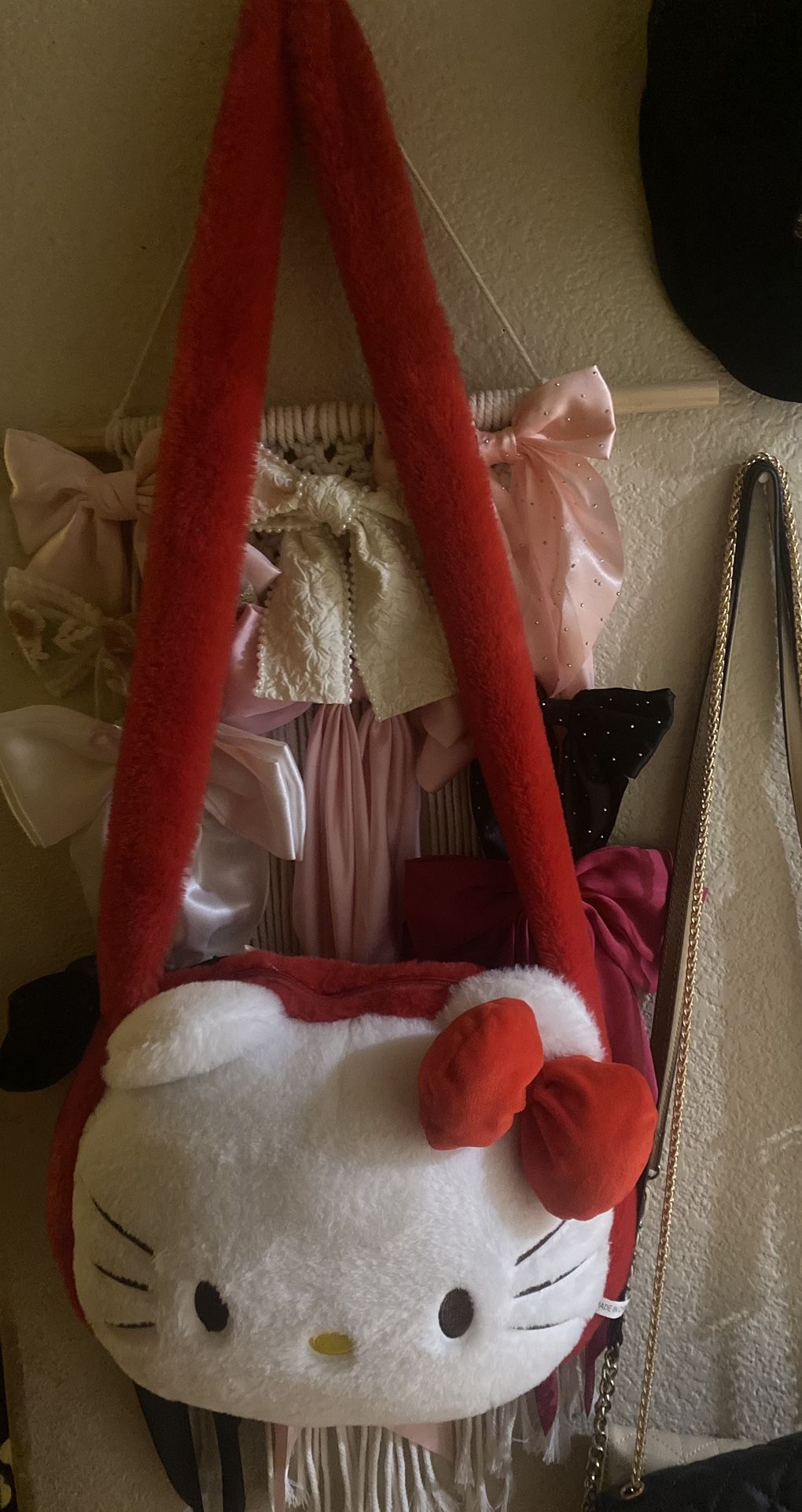 Hello Kitty Fluffy Tote Bag