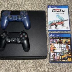 PS4 With Controllers 