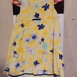 KRU LITTLE YELLOW FLOWER DRESS