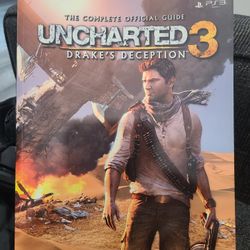 Uncharted 3 "DRAKES DECEPTION "  Official Guide for PS3