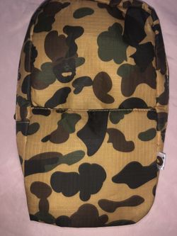 BAPE Camo one shoulder bag
