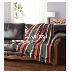 Reflections Afghan Crochet Kit