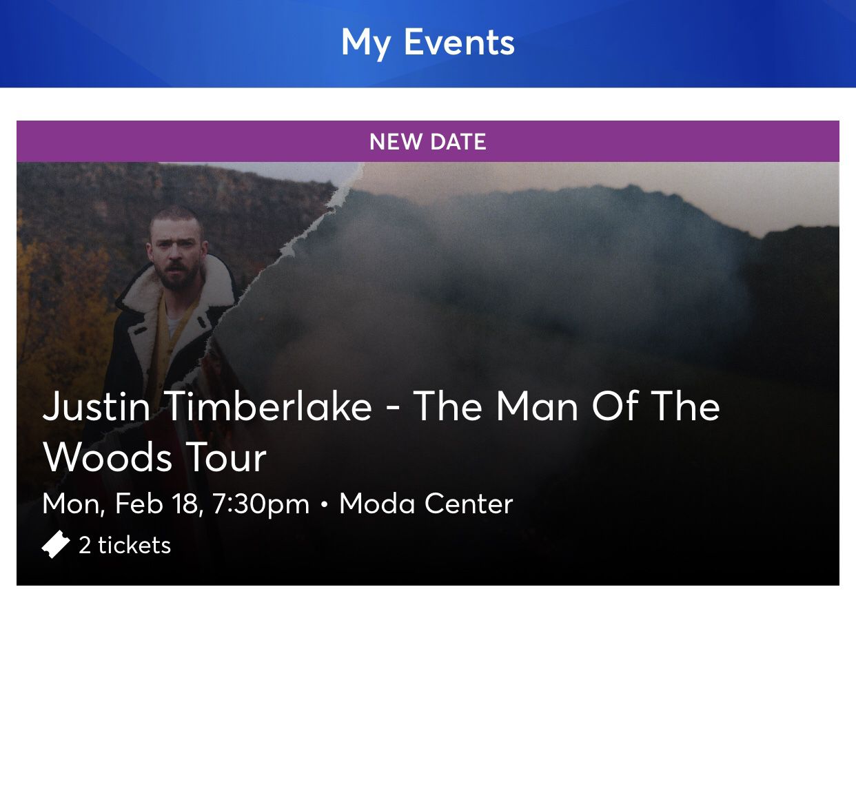Justin Timberlake Tickets (2)