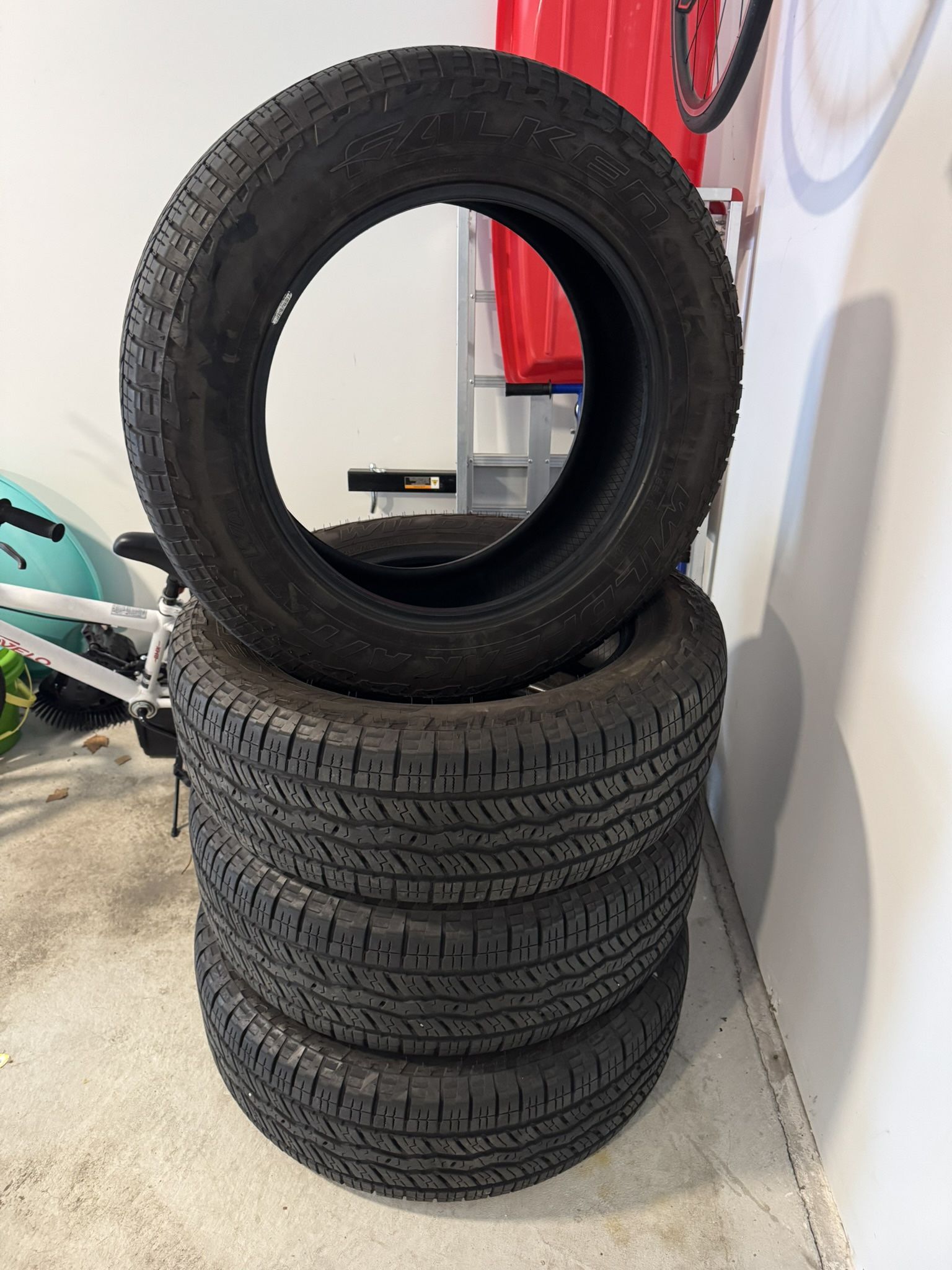 Set Of 4 Falken A/T Tires 