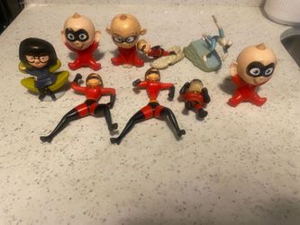 The Incredibles Toy Figure Lot