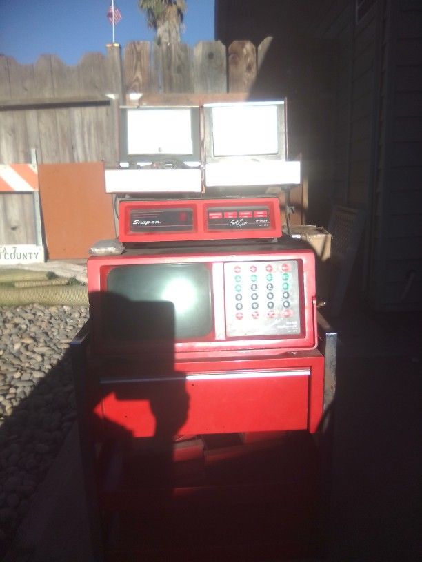 Vintage Snap-on Counselor Digital Oscilloscope With Snap-on Scribe Printer & Snap - On MT 460 & MT418