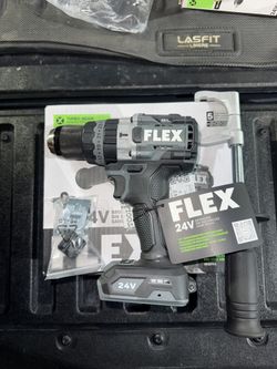 FLEX 24V 1/2in 2-Speed Drill Driver With Turbo Mode