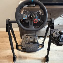 Car Racing Simulator W Stand 