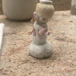 Precious Moments Angel On Cloud w/watering Can