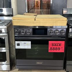 Professional Gas Range - 36” Gas Range  DACOR - Estufa de Gas Profesional 36 Pulgadas