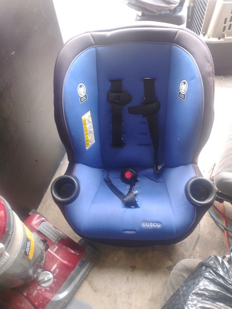 Blue Cosco Car Seat