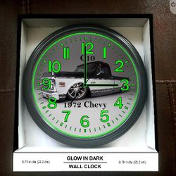 John Deer Glow In the Dark Wall Clock Harley Davidson 1969 Plymouth c10 Chevy 1969 Chevy 1972 Bagged 1972 Trans Am 1970 Charger  