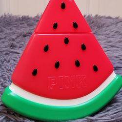 Brand New Pink Victoria's Secret Red Black Green Watermelon Cup With Straw $12.00