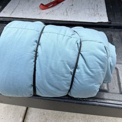 Cotton Flannel Sleeping Bag for Camping  4lbs Filling