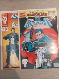 The Punisher Marvel Comics Annual Lot of 2