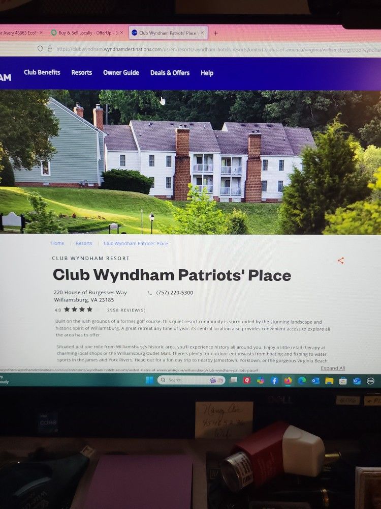 Timeshare In Williamsburg