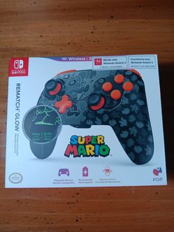 Nintendo Switch Blackout Remix Glow wireless controller