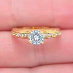 18k Gold Filled Ring Size 7 & 8 Available 