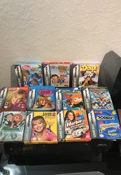 Nintendo Gameboy Advance empty boxes