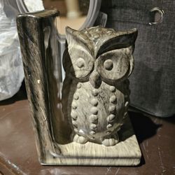 Ceramic Owl Bookend