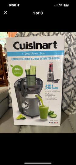 Cuisinart SmartPower Duet Blender & Juice Extractor Combo