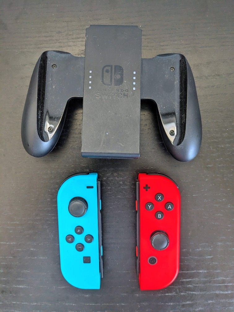 Nintendo Joycons Red + Blue