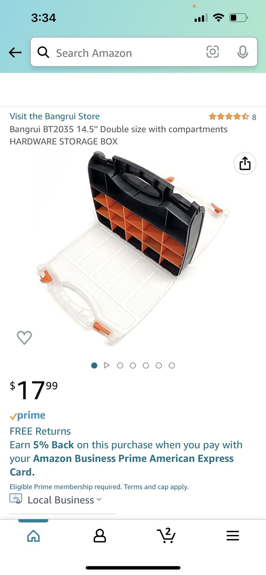 Clearance Sale, we’ll move this week