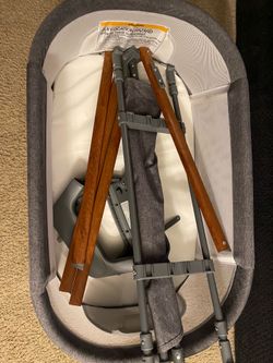 Chicco Lulla Glide 3-1 Bassinet Luna grey