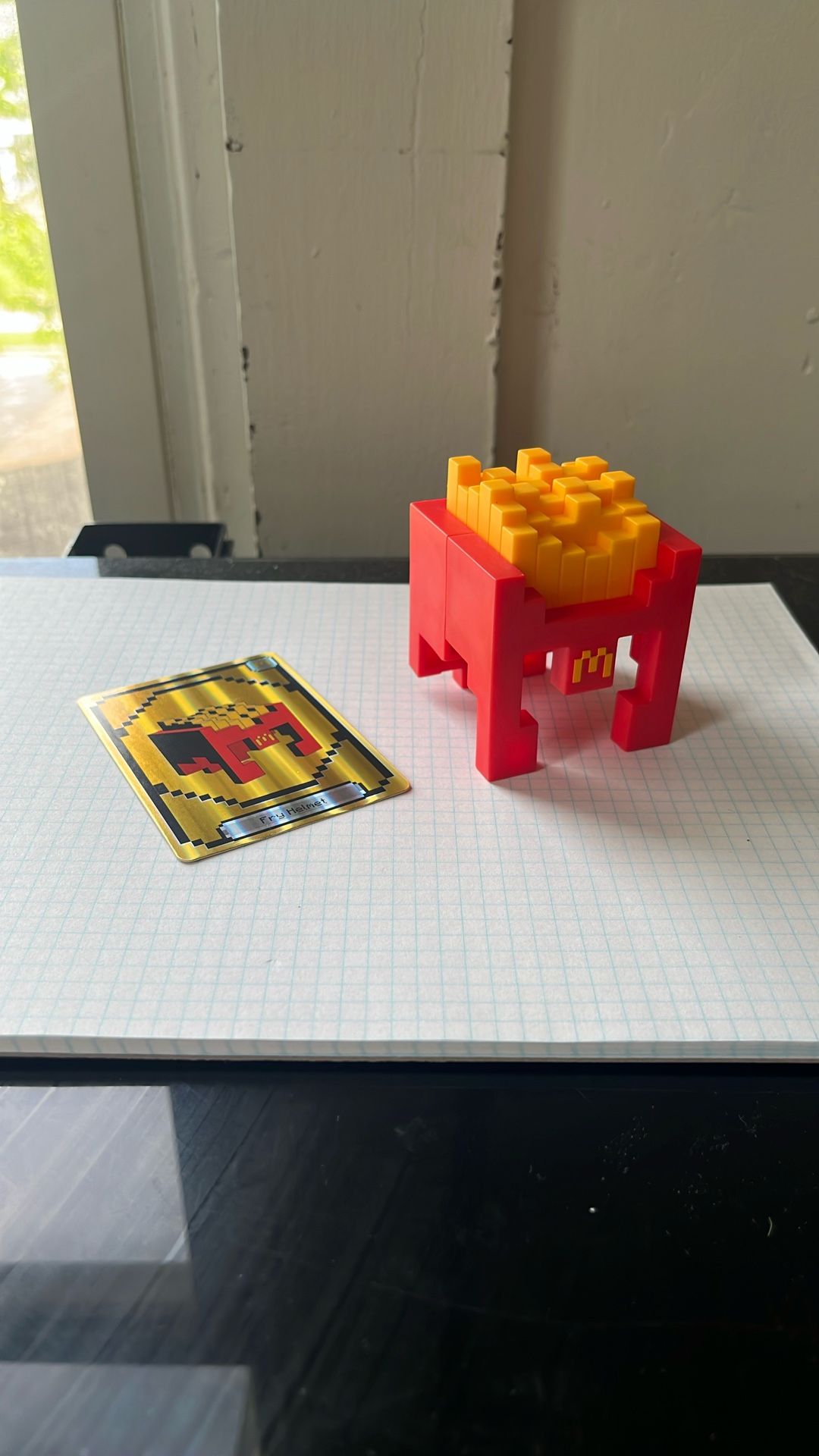 McDonald’s Minecraft Collectible (w/ trading card)