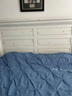 King size footboard and headboard