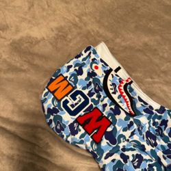 A.B.C Bape Camo Double Shark Full Zip Hoodie